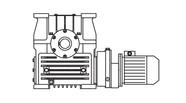 Цилиндро-червячные редукторы МЦ2Ч-200, МЦ2Ч-250, МЦ2Ч-320, МЦ2Ч-400